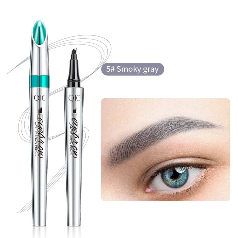 Damen Augenbrauenstift, 3D-Microblading-Effekt, wasserdicht, langanhaltend & wischfest.