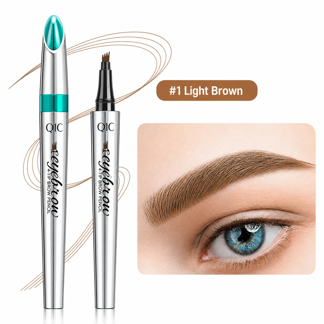 Einfach anzuwendender Damen 3D Microblading Augenbrauenstift, wasserfest & für präzise Linien.