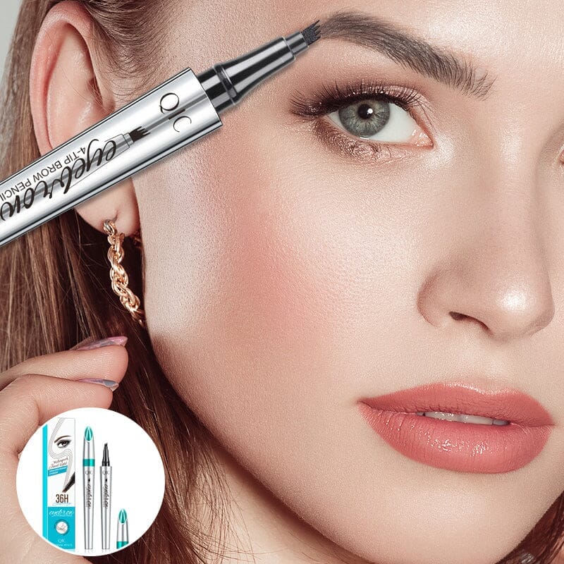 Wasserfester Damen Augenbrauenstift mit 3D Microblading-Effekt für langanhaltend perfekte Brauen.
