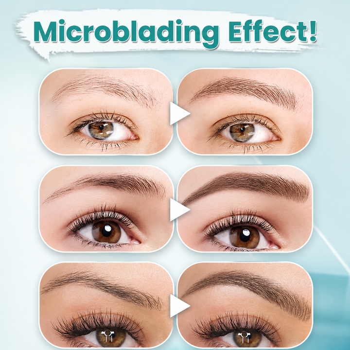 Präziser Damen Microblading Brauenstift für definierte Augenbrauen mit natürlichem 3D-Effekt.