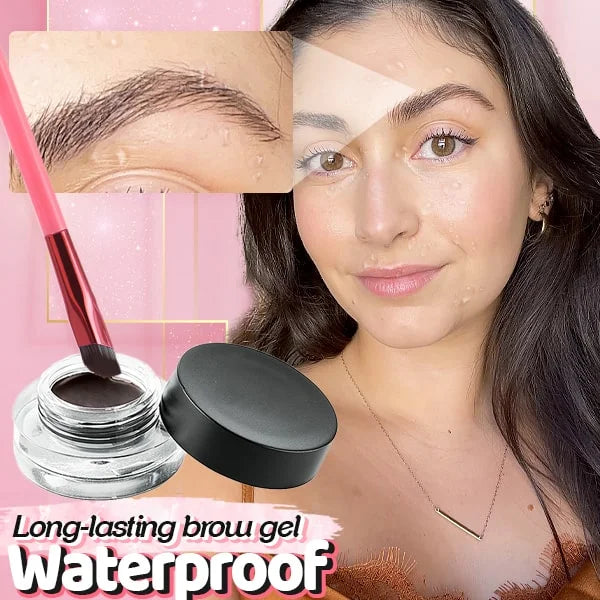 Einfach anzuwendender 4D Brauenpinsel für schnelle, natürlich aussehende Augenbrauen. Ideale Kosmetik.