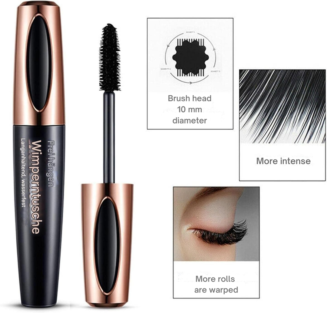 Kosmetik: Damen Mascara für atemberaubende Wimpern. 5D Wimperntusche für langanhaltendes Volumen & Verlängerung.