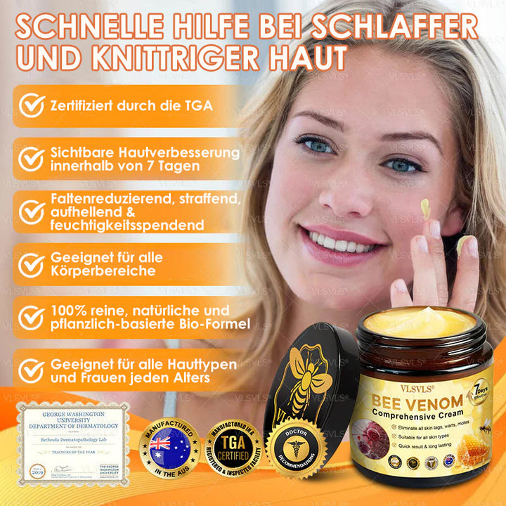 Tagespflege: Damen Anti-Aging Creme mit Bienenpeptid. Spendet Feuchtigkeit, strafft die Haut & reduziert Falten.