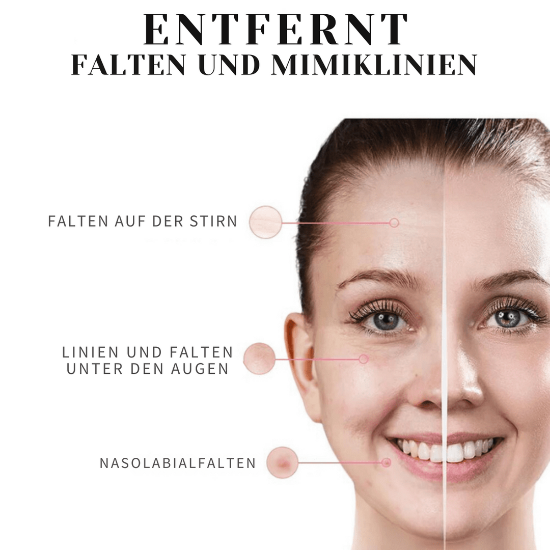 Sichtbar strahlendere Haut: Damen Anti-Aging Gesichtsmaske mit Kollagen & Hyaluronsäure reduziert Falten effektiv.