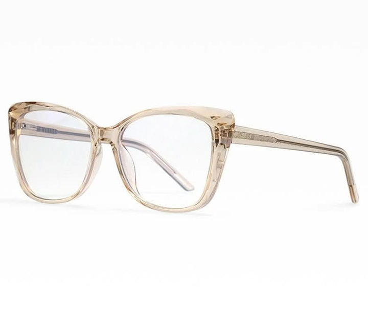 Damen Computerbrille: Anti-Blaulicht Brillengestell, moderne Fassung, optimaler Augenschutz.
