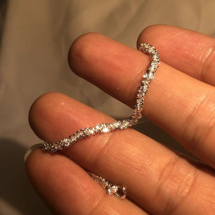 Elegantes Damen Armband aus Sterlingsilber, eine zeitlose Geschenkidee. Hochwertiger Silberschmuck.