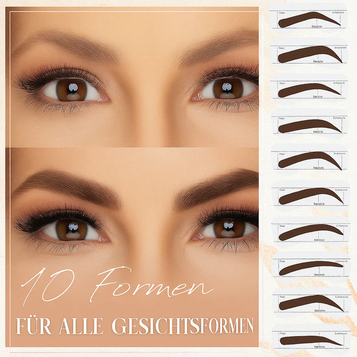 Schminkhilfe für perfekte Augenbrauen: Einfaches Auftragen für ein natürliches Aussehen.