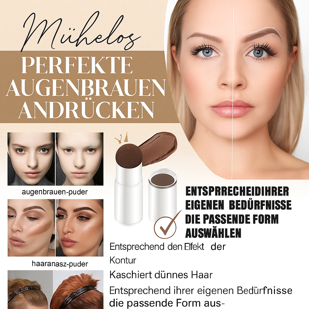 Erzielen Sie volle, definierte Augenbrauen mit diesem Beauty Tool für Damen. Natürliches Finish.