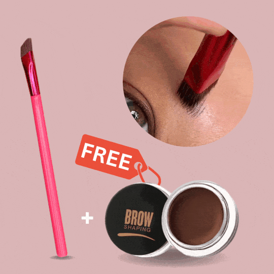 Damen Augenbrauen-Pinsel Set für präzises Styling & Microblading-Effekt mit wasserfestem Gel.