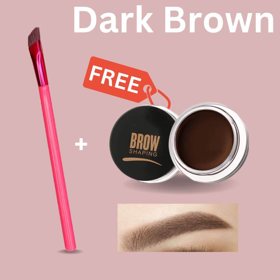 Professionelles Augenbrauen Make-up Set mit Pinsel & wasserfestem Gel für makellose, definierte Brauen.