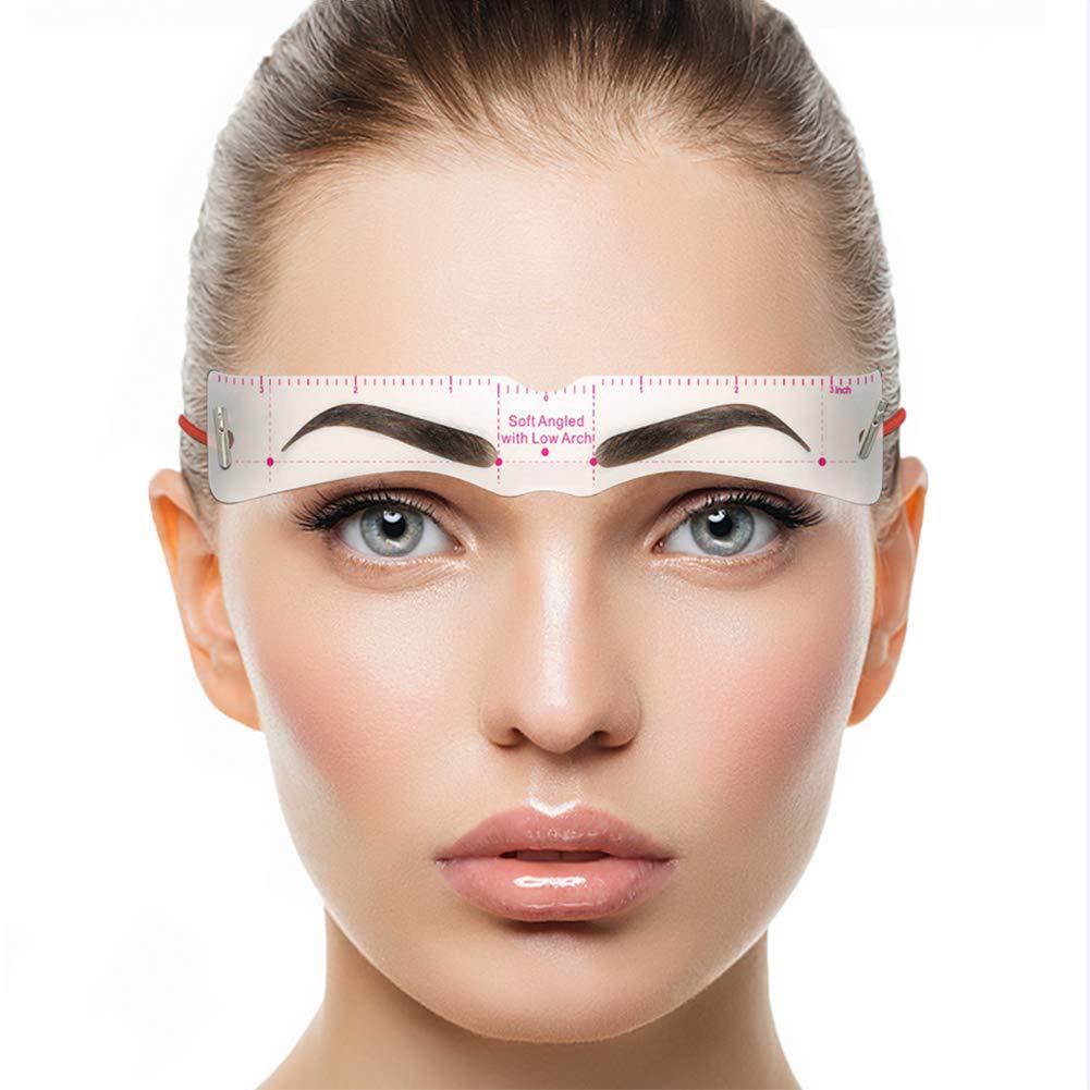 Kosmetik: Einfache Augenbrauen Schablone zum Formen & Stylen schöner, präziser Brauen für jede Gesichtsform.