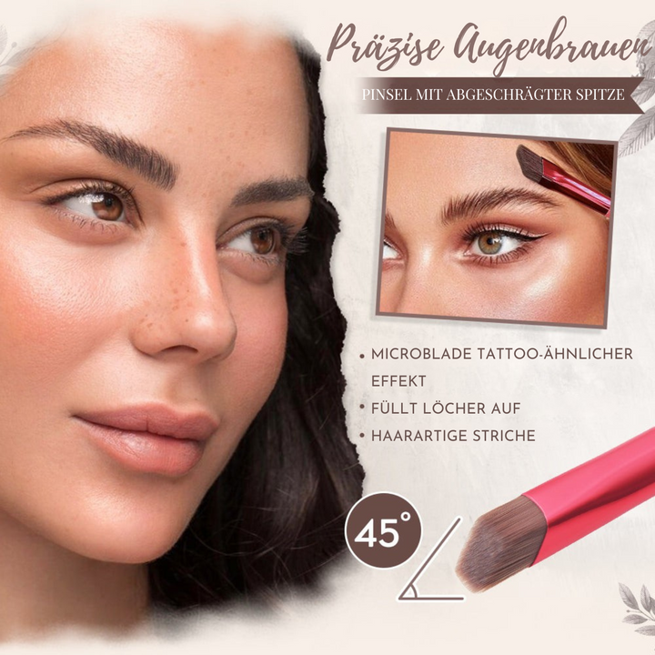 Präzises Augenbrauen-Styling-Set für Damen, ideal zum Definieren, Auffüllen und Formen der Brauen.