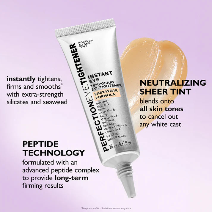 Anwendung der glättenden Damen Augencreme gegen Falten und Augenringe. Für strahlende Hautpflege.