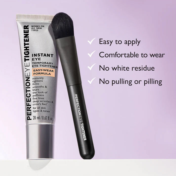Elegante Damen Augencreme Verpackung. Kosmetik für sofortige Falten Glättung & Augenringe Reduzierung.