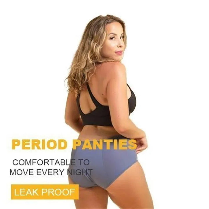 Komfortable High-Waist Damenunterwäsche mit Auslaufschutz. Perfekt für Tagesschutz bei Periode & Inkontinenz, auch in Plus-Size.