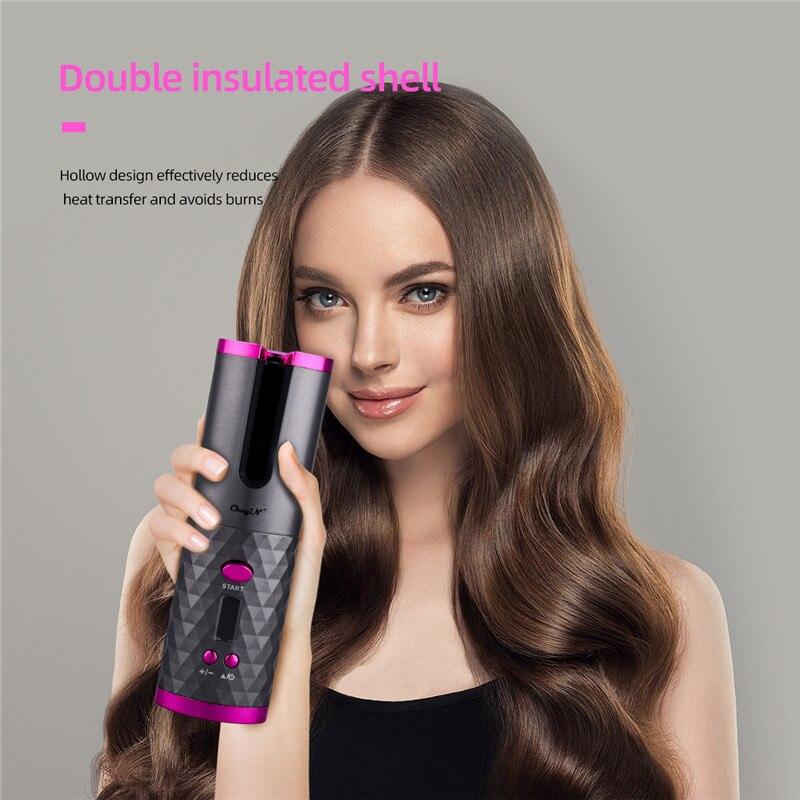 Eleganter, automatischer Lockenstab für Frauen; perfektes Geschenk für schöne Locken & Styling.