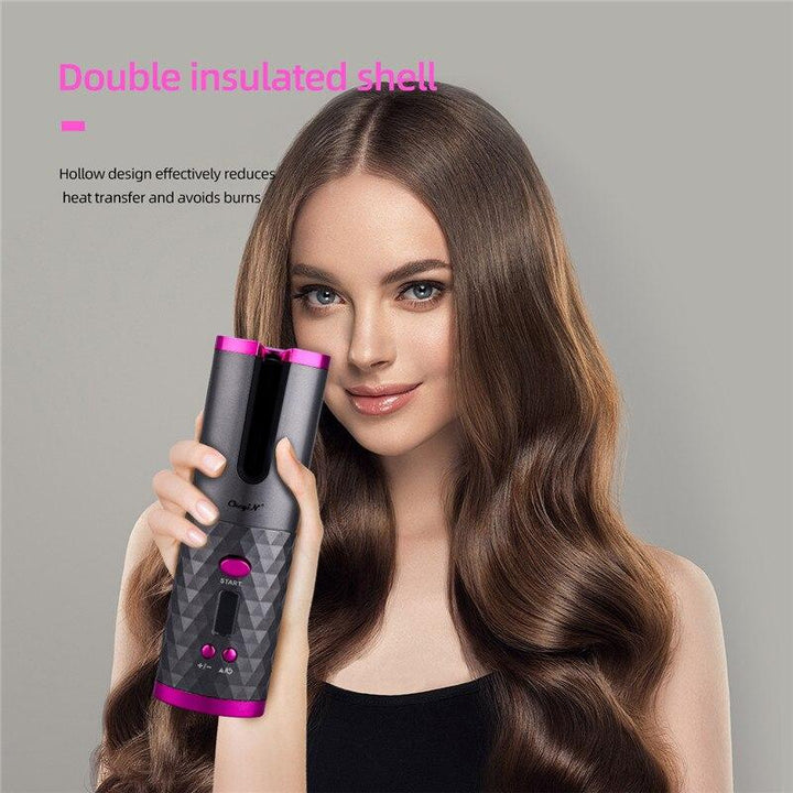 Eleganter, automatischer Lockenstab für Frauen; perfektes Geschenk für schöne Locken & Styling.