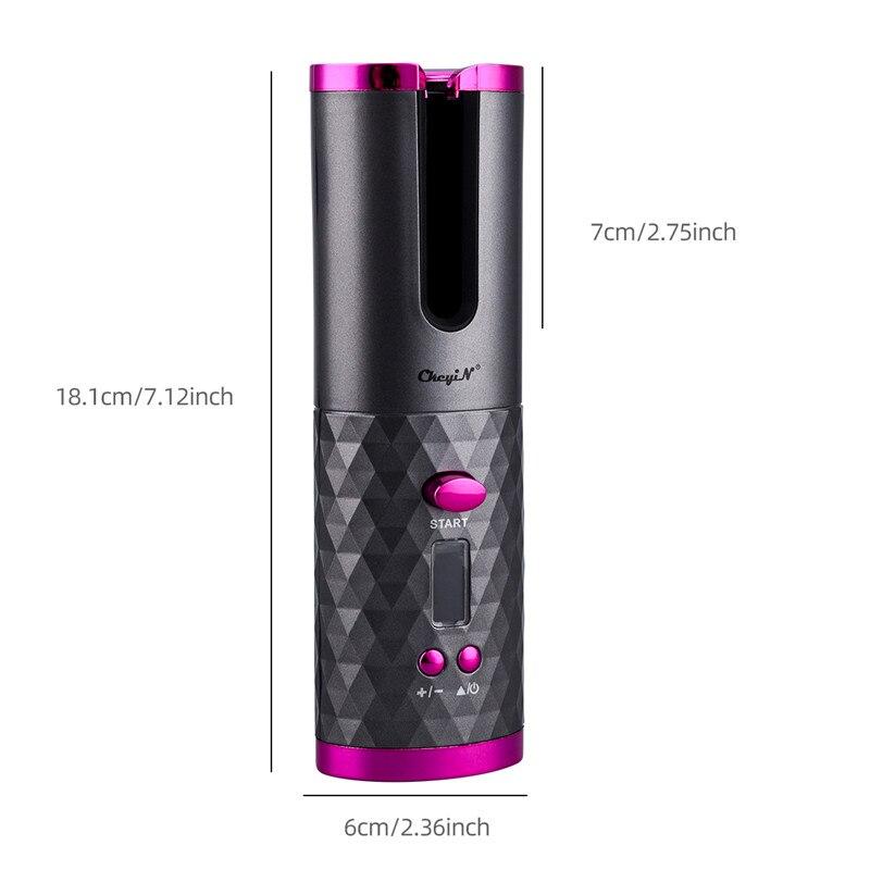 Automatischer Lockenstab für professionelle Locken wie vom Friseur; einfaches & schnelles Styling.