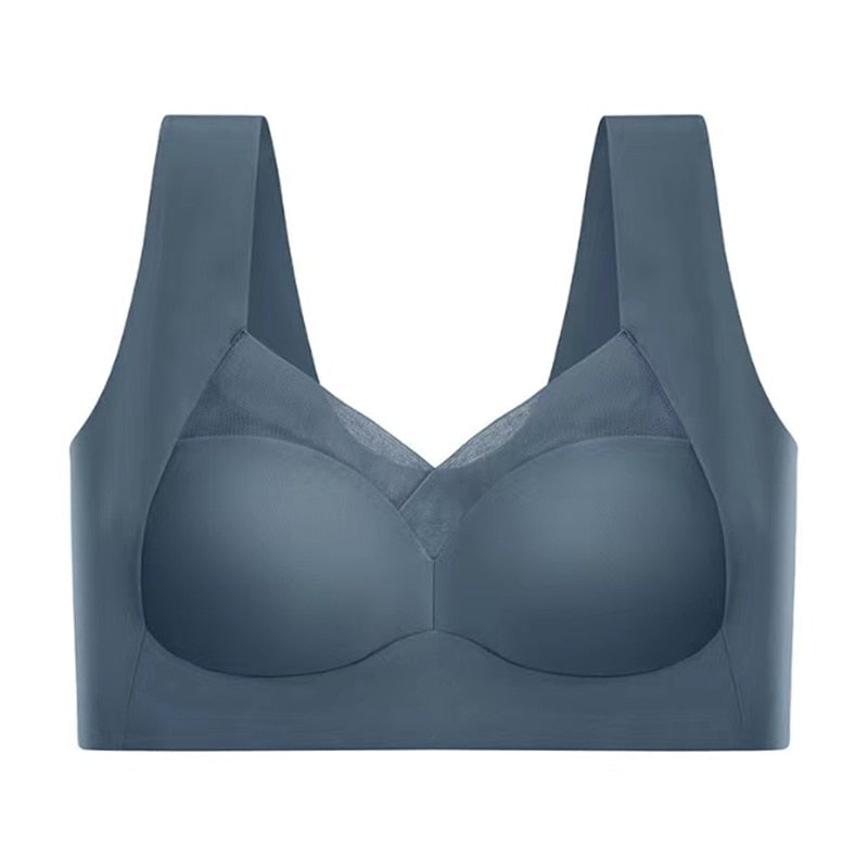 Bügelloser, nahtloser Komfort BH für Damen. Weich, atmungsaktiv & glättend. Ultimative Lingerie.
