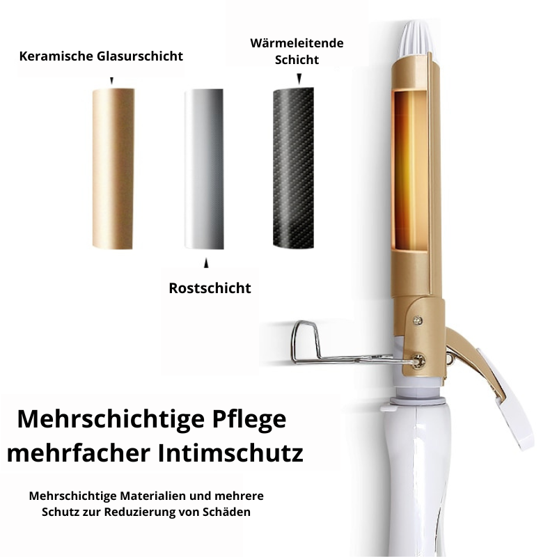 Moderner Beach Waver Lockenstab für perfekt definierte Wellen und einfache Wellen-Frisuren.