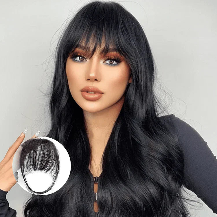 Damen Clip-in Pony Haarteil für einen frischen Look. Einfaches Anbringen, natürlicher Halt für jede Frisur.