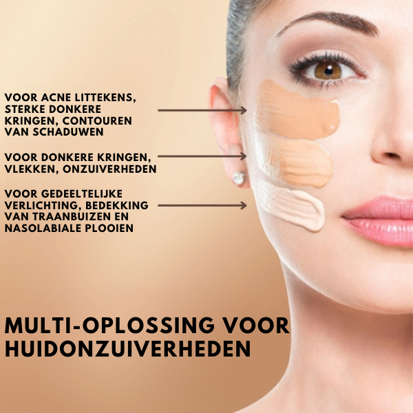 Pflegender Concealer für Frauen mit Aloe Vera und Vitamin C, für makellose, matte Haut.