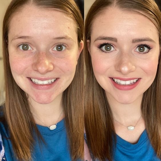 Damen Make-up Concealer für natürliches, mattes Finish & Abdeckung von Augenringen & Unreinheiten.