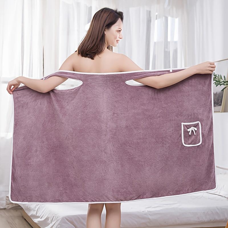 Damen Dusch- & Badetuch Wickel: Schnelltrocknend & rutschfest für Komfort im Bad & Wellnessbereich.