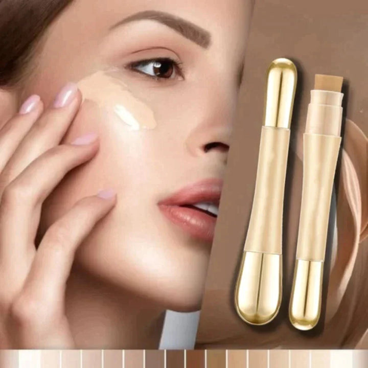 Damen Farbwechsel Foundation für makellosen Teint; passt sich Hautton an; natürliches Make-up.