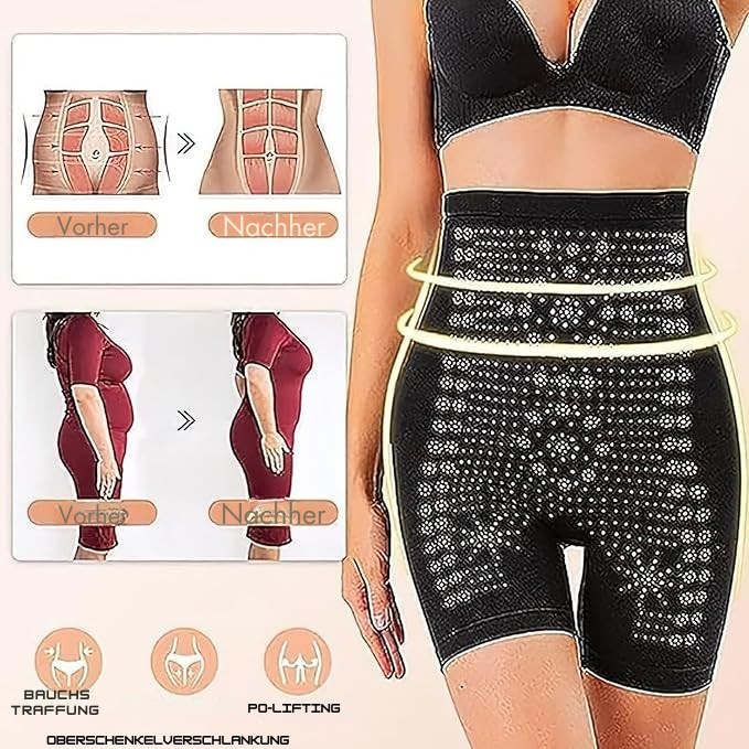 Damen Shapewear Formhose, glättet Bauch und Taille, schafft eine nahtlose, schlanke Silhouette.