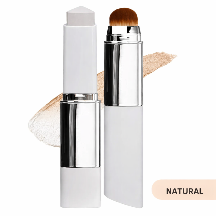 Damen Kosmetik Foundation Stick für ebenmäßigen Teint. Passt sich an & hydriert für strahlende, gesunde Haut.