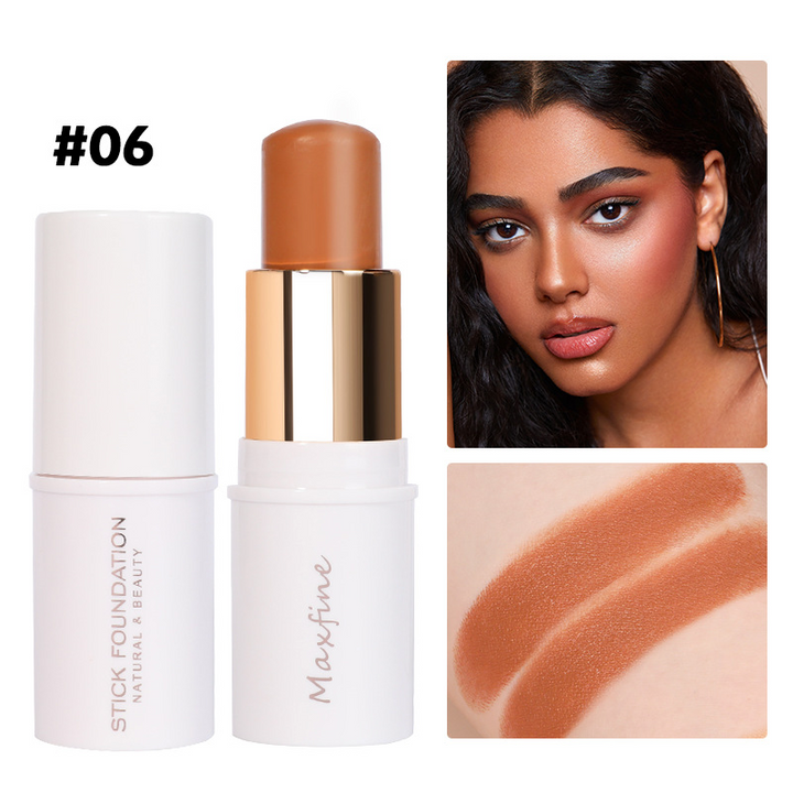 Langanhaltender Damen Foundation-Stick, wasserfest & perfekt für ein natürliches Gesichts-Make-up.