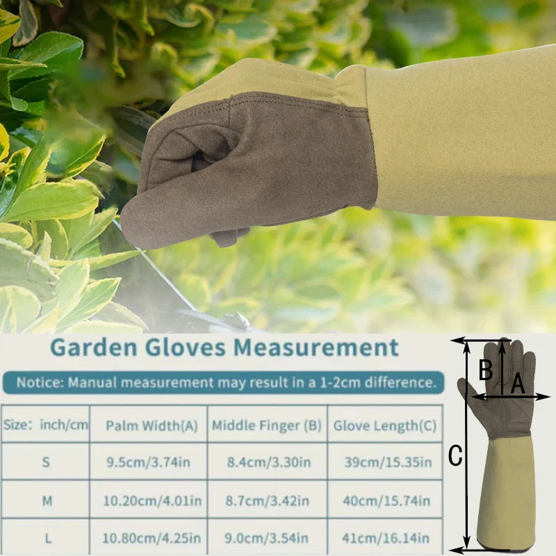 Robuste FLORAHAND Damen Gartenhandschuhe zum Rosenschneiden, dornenfest & atmungsaktiv für optimalen Schutz.