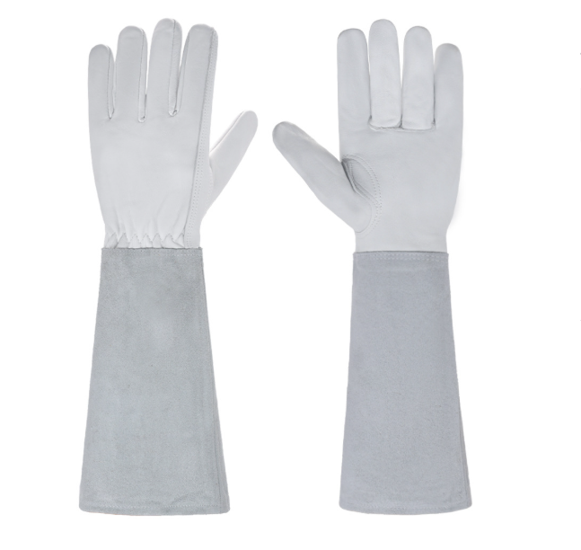 FLORAHAND Rosenhandschuhe für Damen, dornenfest und atmungsaktiv, bester Schutz bei der Gartenarbeit.