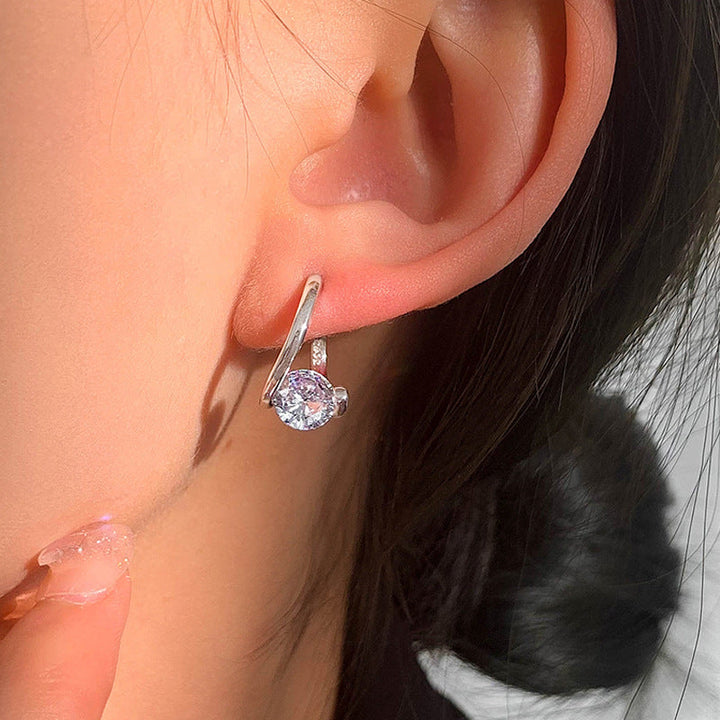 Schöne Germanium Ohrringe, vereinen Eleganz mit gesundheitlichen Vorteilen für Damen.