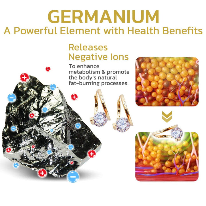 Modische Germanium Damenohrringe, gezielte Akupressur für mehr Vitalität.