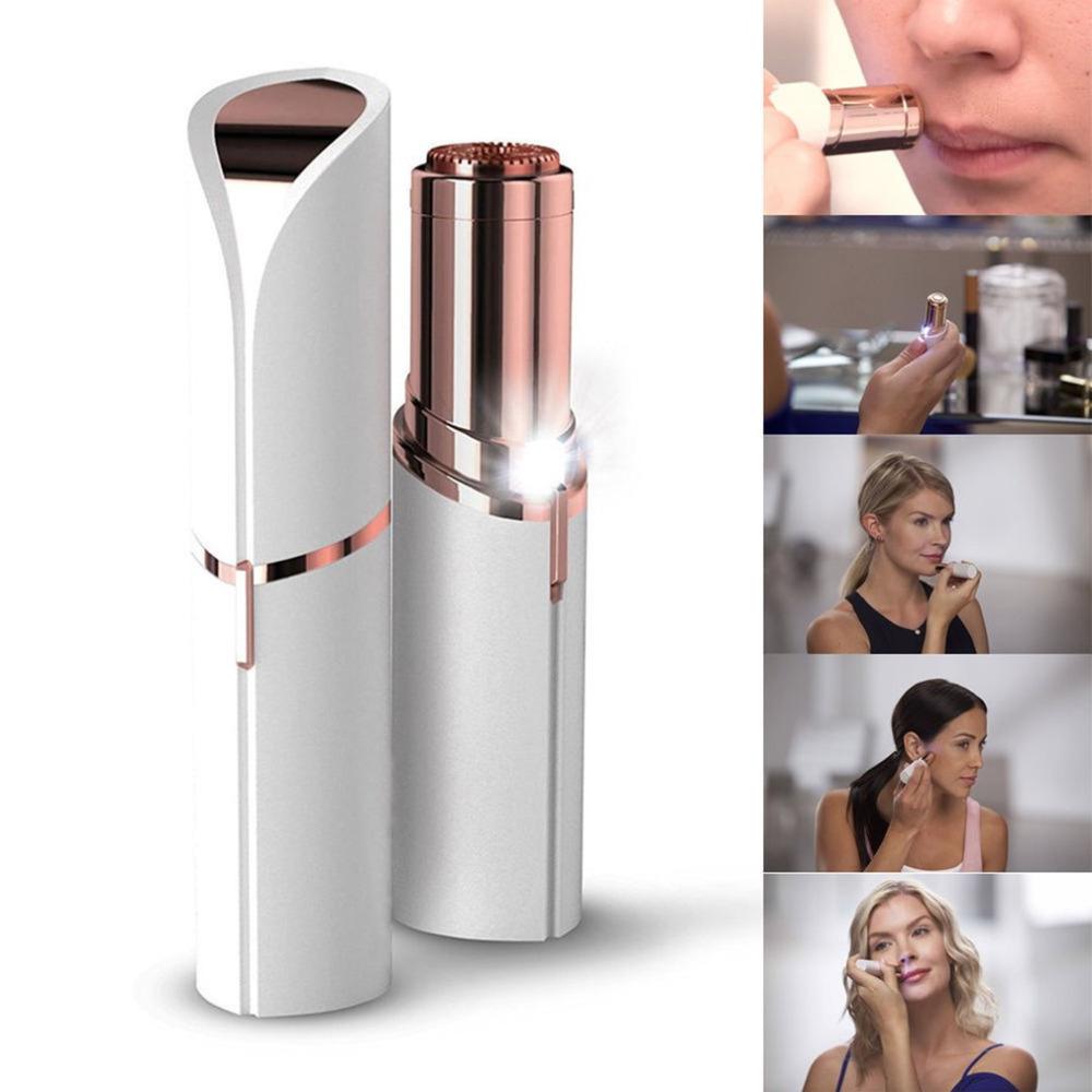 Damen Gesichtsrasierer, schmerzfrei & sanft für hautschonende Haarentfernung. Ideal für empfindliche Hautpflege.
