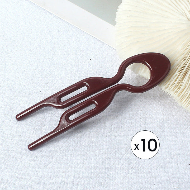 GlamGrip Haarspange in matter Ausführung, schlichter und doch stilvoller Haarschmuck für jeden Tag.