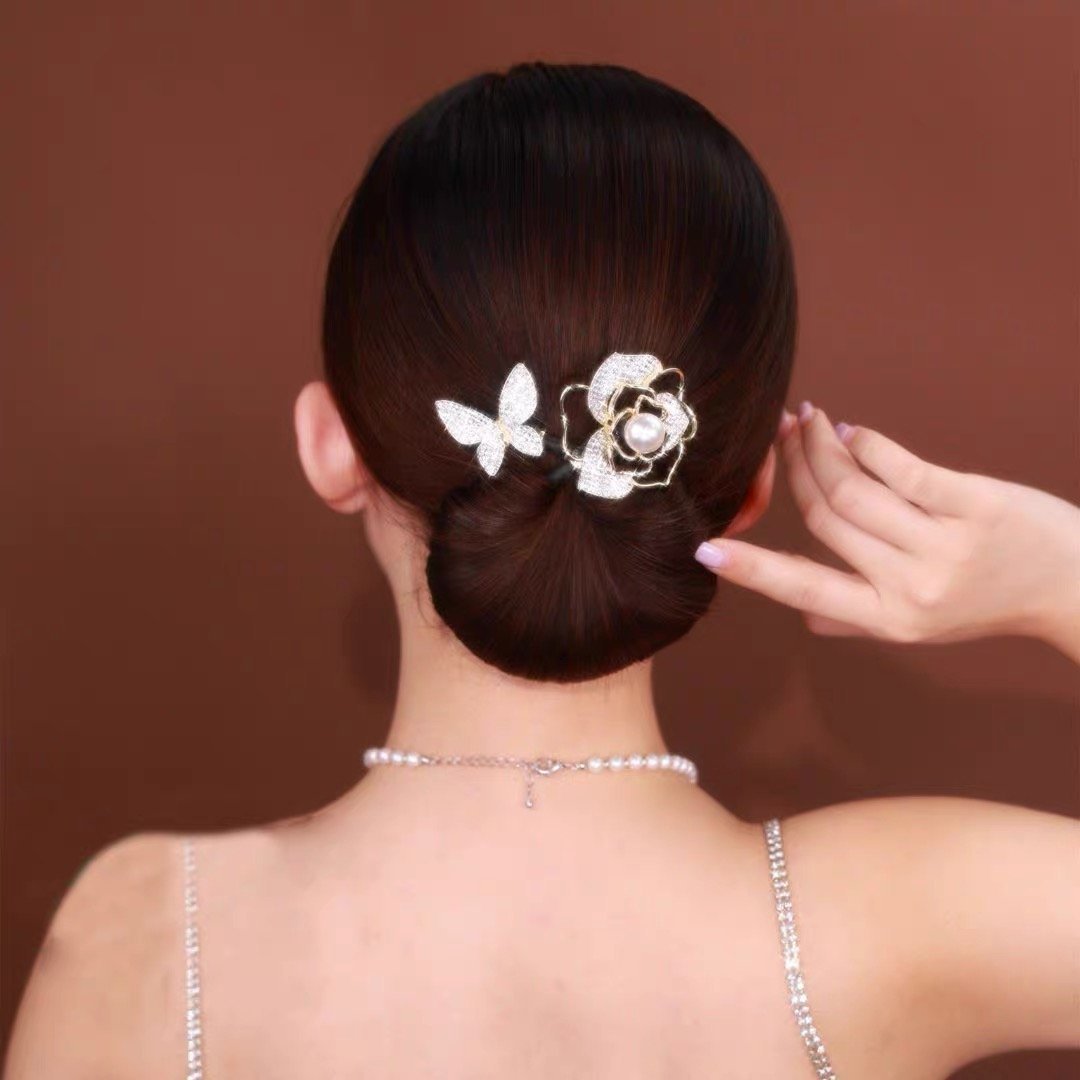 Damen Haarband für einen eleganten, professionellen Dutt in Sekunden.