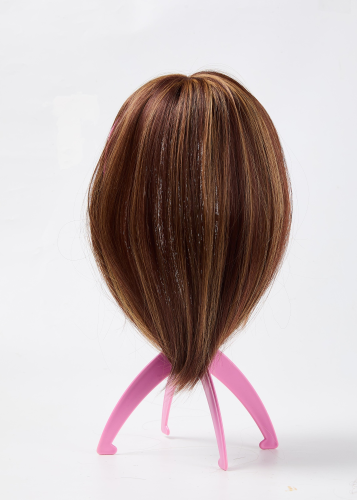 Praktisches Damen Haarteil mit Fransen für natürliches Haarvolumen, einfaches Styling.