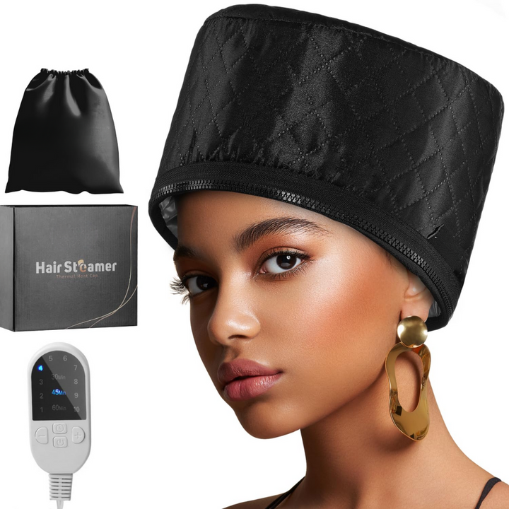 Professioneller Damen Haarverdampfer zur Tiefenpflege der Haare, verbessert Haargesundheit und Styling.
