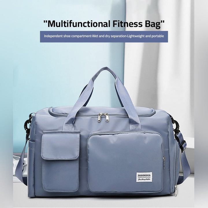 Leichte, wasserdichte Sporttasche, multifunktional, für Damen & Herren, ideal für Fitness & Freizeit.