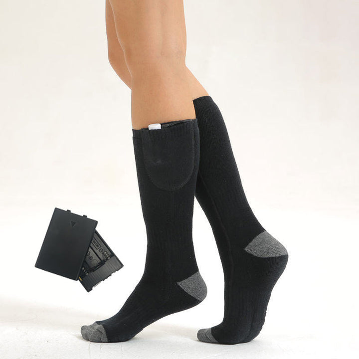 Praktische Geschenkidee: ThermoLuxe beheizte Socken für Damen & Herren – 8h Wärme & Komfort.