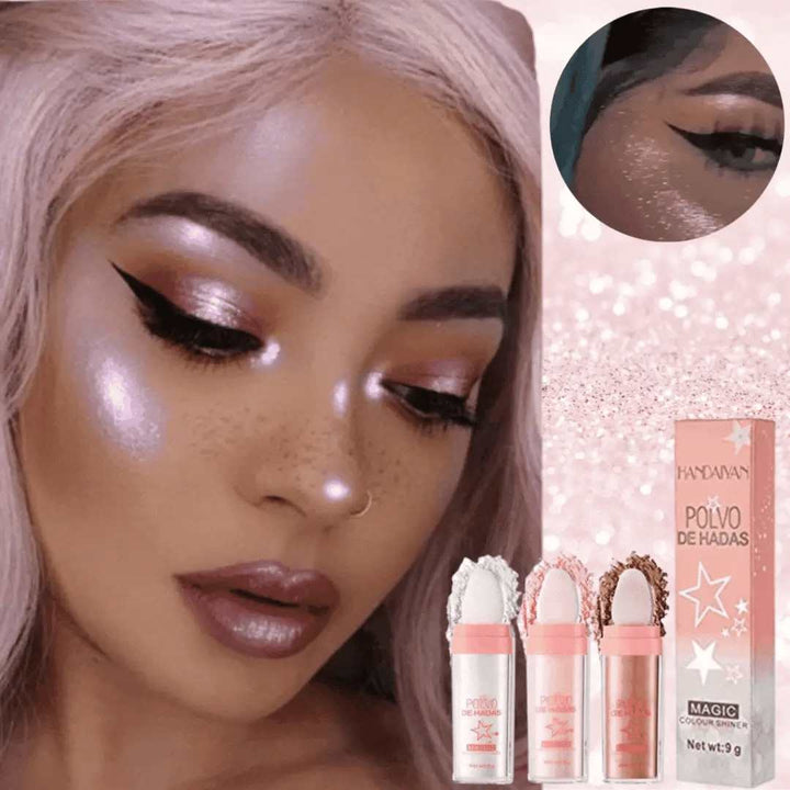 Damen Highlighter Puderstift für strahlenden Glanz und frisches Aussehen im Gesicht.