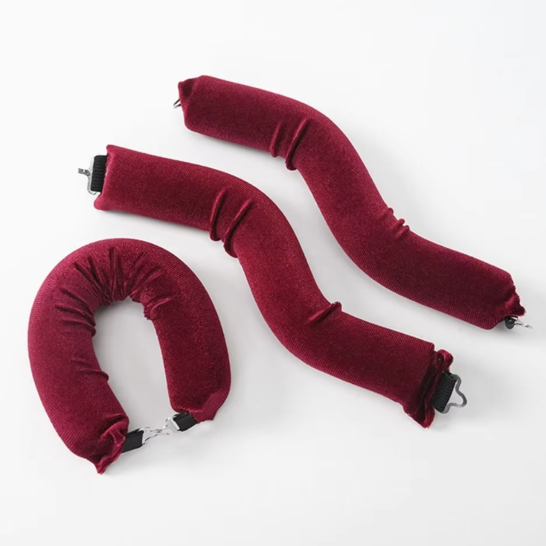 Schonendes Styling: Damen Haarwickler-Set für weiche Locken, hitzefrei und über Nacht wirkend.