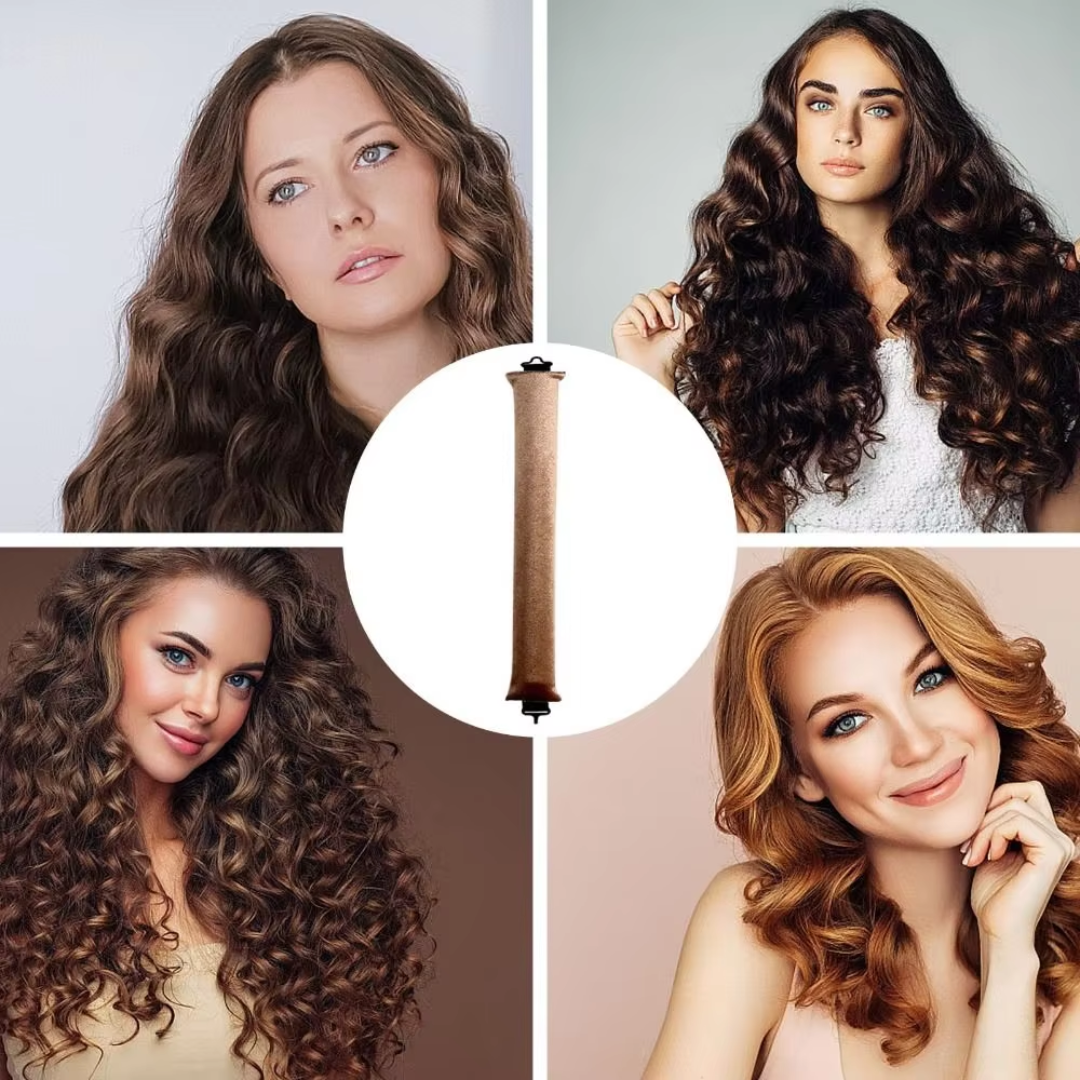 Hitzefreies Locken-Set für Damen: Für natürliche, weiche Locken und schöne Frisuren.