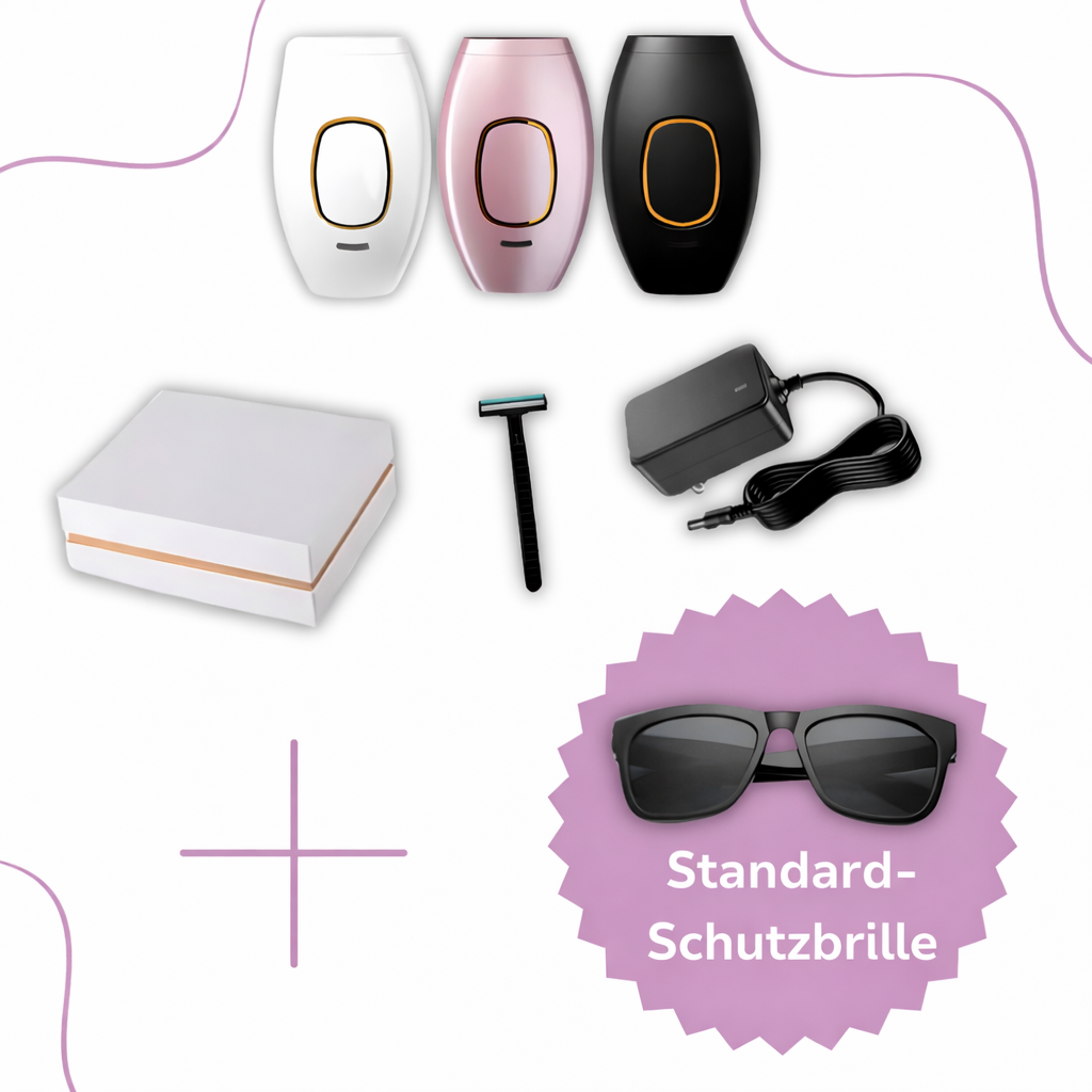 IPL Haarentfernung für Damen: Glatte, haarfreie Haut schmerzfrei erreichen mit diesem IPL Gerät.