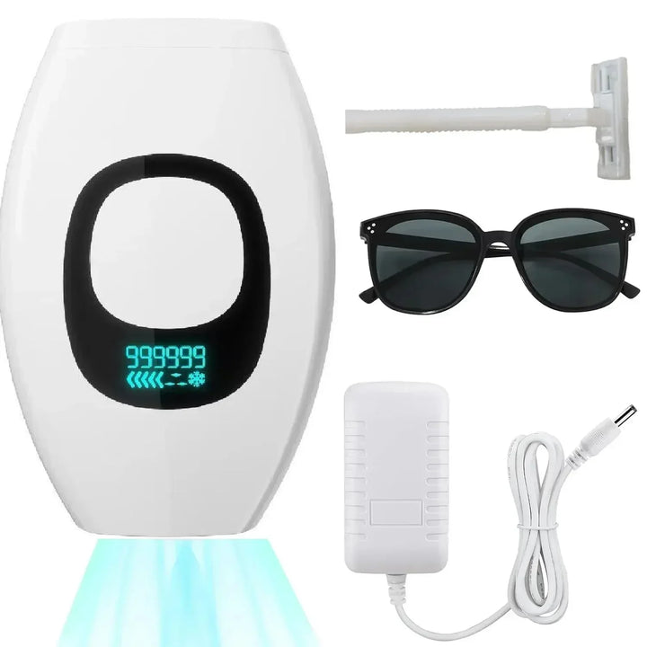 Innovativer IPL Haarentferner für Frauen, dauerhafte Enthaarung für seidige Haut.