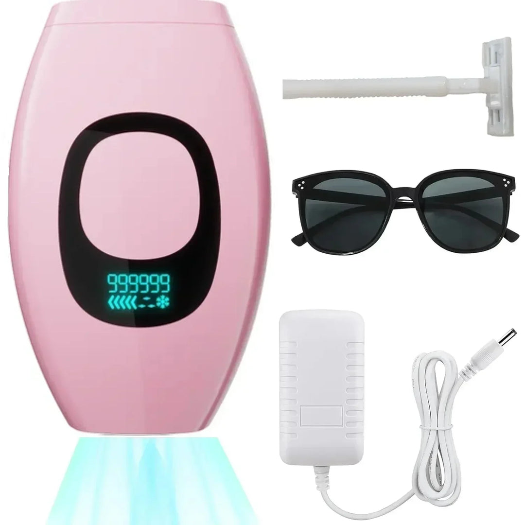 Leistungsstarkes IPL Gerät für Zuhause, sichere & effektive Haarreduktion.