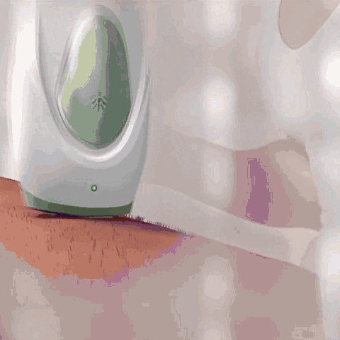 Effektiver IPL Laser-Haarentferner für Damen, langanhaltend seidig glatte Haut.